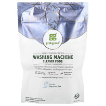 Grab Green, Wasmachine reinigingspilletjes, Geurloos, 12,5 oz (354 g)