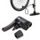 Plastic Dual Valve Bike Pump Adapter Presta Schrader 2