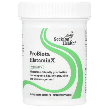Seeking Health, ProBiota HistaminX, 10 Miliarde CFU, 60 Capsule Vegetariene