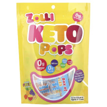 Zollipops, Keto Pops, Fruit, 5.2 oz (147 g)