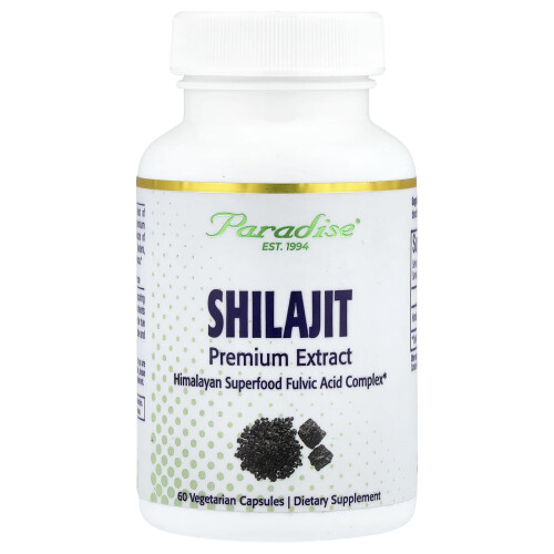 Extracto de Shilajit, 60 Cápsulas Vegetarianas
