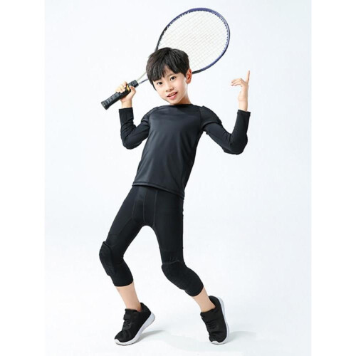 Boy Compression Pants Basketball Workout Legging 1