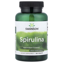 Spirulina, 500 mg, 180 Tabletas