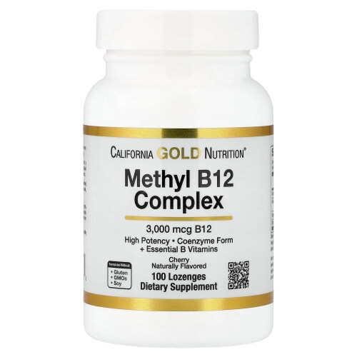 Super Nutrition, Vitamina B12, 3.000 mcg, 100 Lozenges