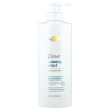 Dove, Leczenie Uspokajające, Anti-Dandruff 2 w 1 Szampon + Kondycjoner, 18 fl oz (532 ml)