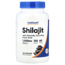 Nutricost, Shilajit, 1.000 mg , 120 Capsules (500 mg per Capsule)