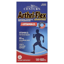 21st Century, Arthri-Flex Advantage + Witamina D3, 120 Tabletki z warstwą