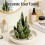 Cactus Ceramic Ring Holder with Aloe Design Golden 4