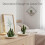 Cactus Ceramic Ring Holder with Aloe Design Golden 6