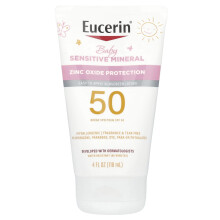 Eucerin, Dziecko, Lekka Sunscreen Lotion, SPF 50, Bez Zapachu, 4 fl oz (118 ml)