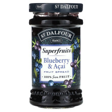 St. Dalfour, Superfrutas, Doce de Frutas, Mirtilo & Açaí, 6 oz (170 g)