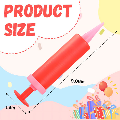 Lot de 2 pompes à ballons manuelles – Compactes et ergonomiques 1
