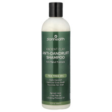 Zion Health, Vanhaa aikaa, Anti-Dandruff Shampoo, Teeöljy & Illallisen primrosaöljy, 12 fl oz (355 ml)