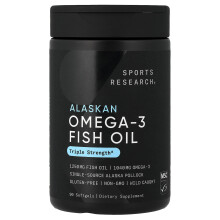 Sports Research, Rybohydrolizát Omega-3, Trojnasobná Sila, 90 Softgels