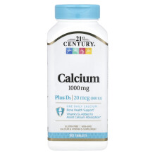 Calcium Plus D3 de la 21st Century, 90 Tablete