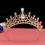 Metalltiara med strass för flickor - 1-pack 3