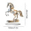 Figura acrílica de caballo con soporte (1 pieza) 3