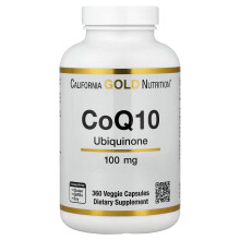 Lake Avenue Nutrition CoQ10 USP Grade Ubiquinone 100 mg 360 Veggie Capsules