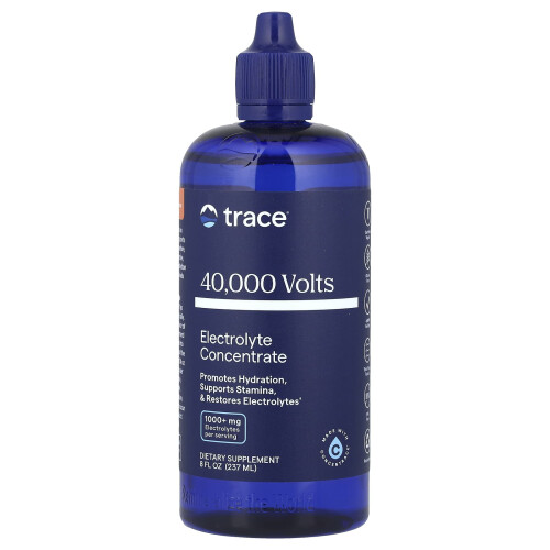 Trace, 40.000 Volts, Concentrado de Eletrolitos, 8 fl oz (237 ml)