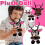 Plüschtier Hirsch, weiches Stofftier, 1 Stück 2