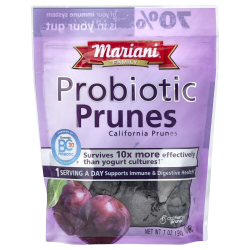 Frutas Secas Probióticas, Prunas, 7 oz (198 g)