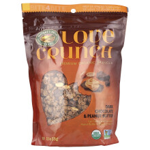 Nature's Path, Love Crunch, Premium Organsk Granola, Mørk Chokolade & Pænautbutter, 11.5 oz (325 g)