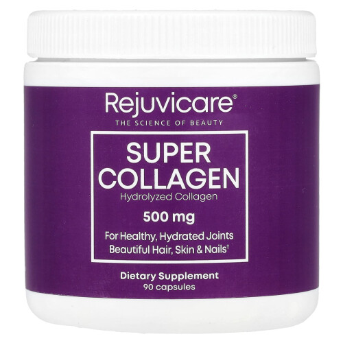 Rejuvicare, Σούπερ Κολάτζεν, Κολάτζεν Υδρολύση, 500 mg, 90 Κάψουλες