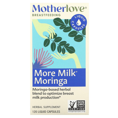 Motherlove, More Milk Moringa, 120 Λιωμένα Κάψουλες
