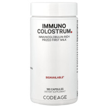 Codeage Immuno Colostrum, 180 Capsules (500 mg per Capsule)