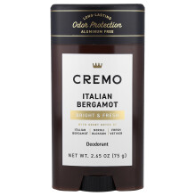 Cremo, Deodorant, Italiaanse Bergamot, 2.65 oz (75 g)