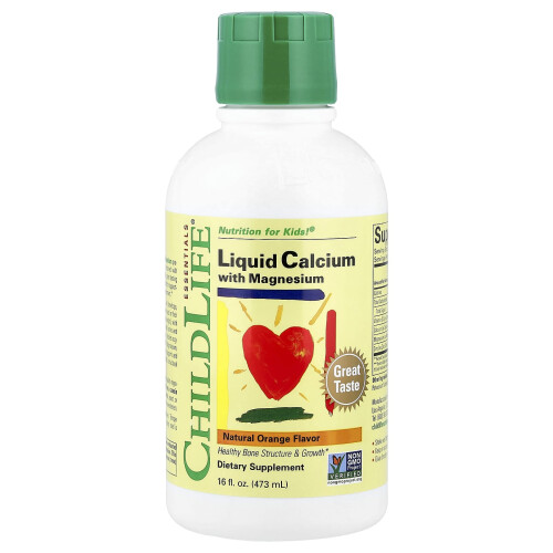 ChildLife Essentials Liquid Calcium with Magnesium Orange - 473ml