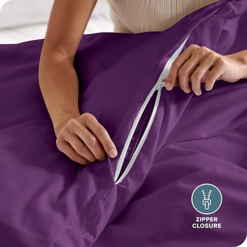 Premium polyester dekbedovertrekset (queensize) 2
