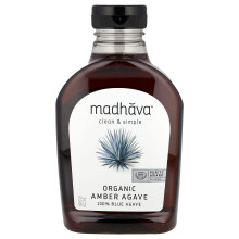 Madhava Natural Sweeteners, Agave Organico Amber, 23.5 oz (667 g)