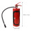 Red Iron Extinguisher Wine Storage Container for Decor 2