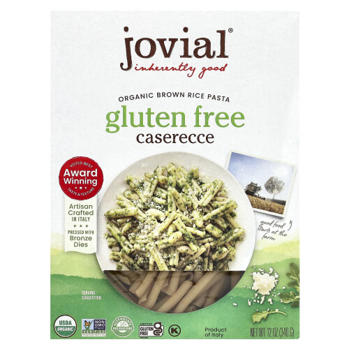 Jovial, Οργανικό Καφέ Ρίζι Παστά, Κασερέκε, 12 oz (340 g)