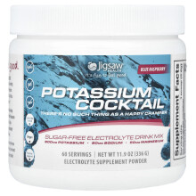 Jigsaw Health, Cocktail de PicketballÆ, Băutură de Electroliți fără Zahăr, Blue Raspberry, 11.85 oz (336 g)