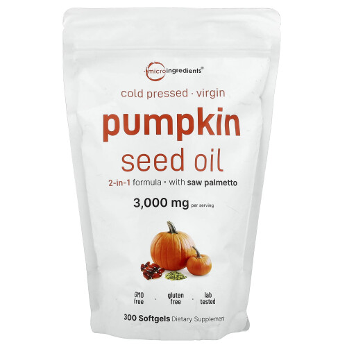 Ελαιόλαδο Καρπούζι Micro Ingredients, 300 Softgels