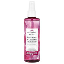 Heritage Store, Rosetarra & Glyseroli, Hoidollinen Kasvojäätelyneppari, 8 fl oz (237 ml)