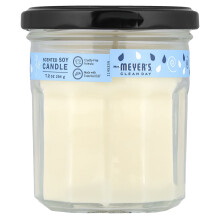 Mrs. Meyers Clean Day, Geurende Soy Kaars, Regenwater, 7,2 oz (204 g)