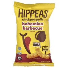 Puffs de Grão de Bico Bohemian Barbecue da Hippeas, 4 oz (113 g)