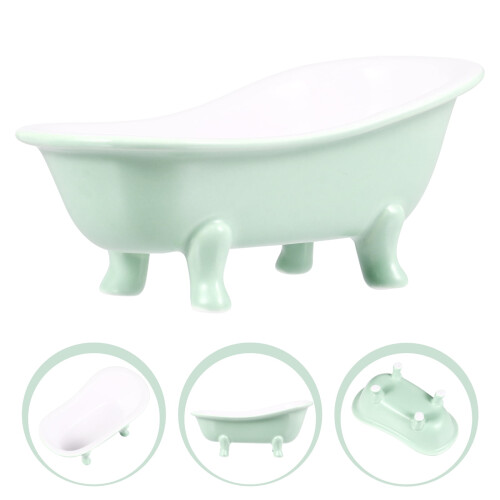 Ceramic Hamster Bathtub Cooling House 1pc 2