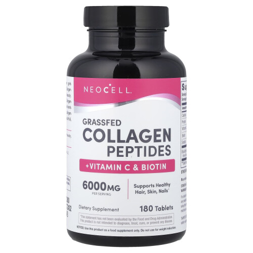 NeoCell, Υπερ-Κολάτζην + Βιταμίνη C & Βιότινη, 180 Tablets