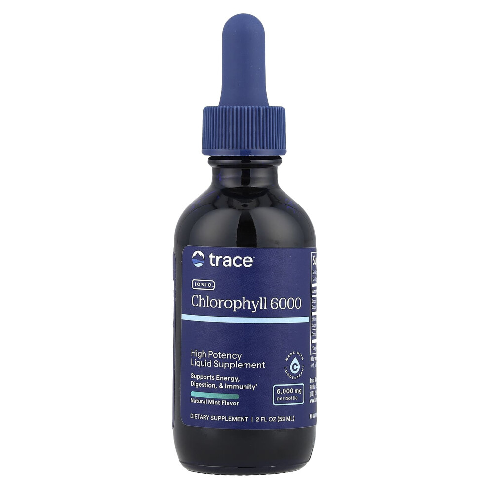 Trace Minerals Â¬Ã Trace Minerals Ionic Chlorophyll 6000 Liquid Mint - 59Ml