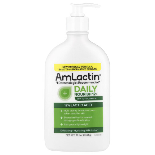 AmLactin, Daglig Fuktighetskräm, Parfymfri, 14,1 oz (400 g)