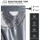 Amore window curtain set silver 5-piece 54x63 inch 4