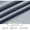 Amore window curtain set silver 5-piece 54x63 inch 5