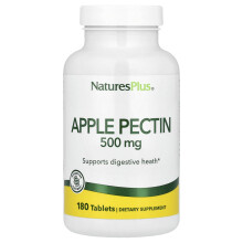 NaturesPlus, Apple Pectin, 500 mg, 180 Tablets