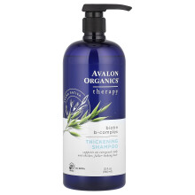 Avalon Organics, Dikmakend Shampoo, Biotine B-Complex, 32 fl oz (946 ml)