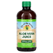 Lily of the Desert, Aloe Vera Gyümölcslé, Teljes Levelű Szűrés, 32 fl oz (946 ml)