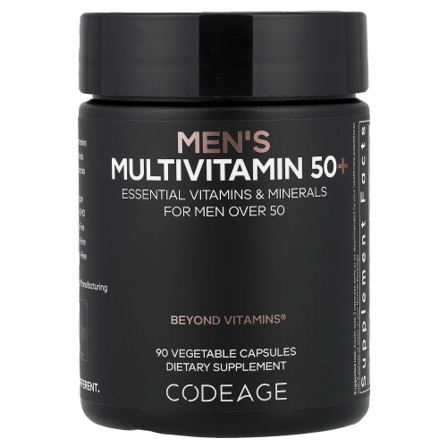 Codeage, Mannenmultivitamine 50+, 90 Vegetarische capsules